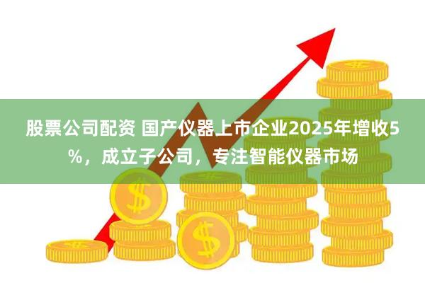 股票公司配资 国产仪器上市企业2025年增收5%，成立子公司，专注智能仪器市场