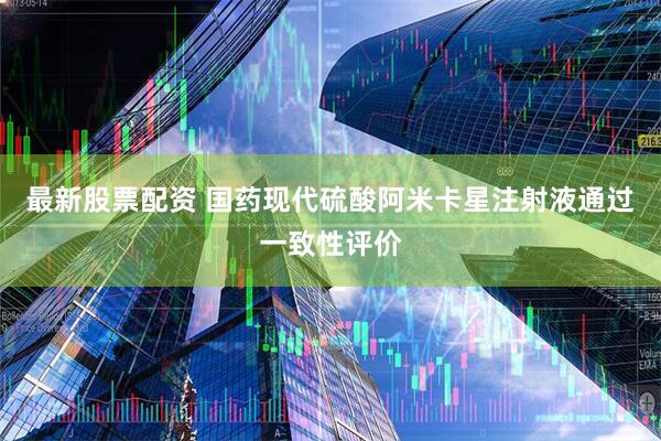 最新股票配资 国药现代硫酸阿米卡星注射液通过一致性评价